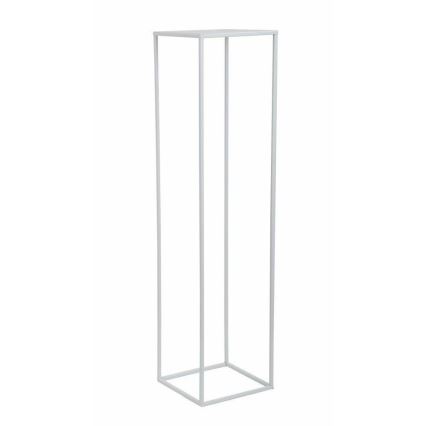 Blomsterstativ 100x24 cm hvid