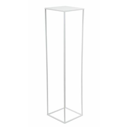 Blomsterstativ 100x24 cm hvid