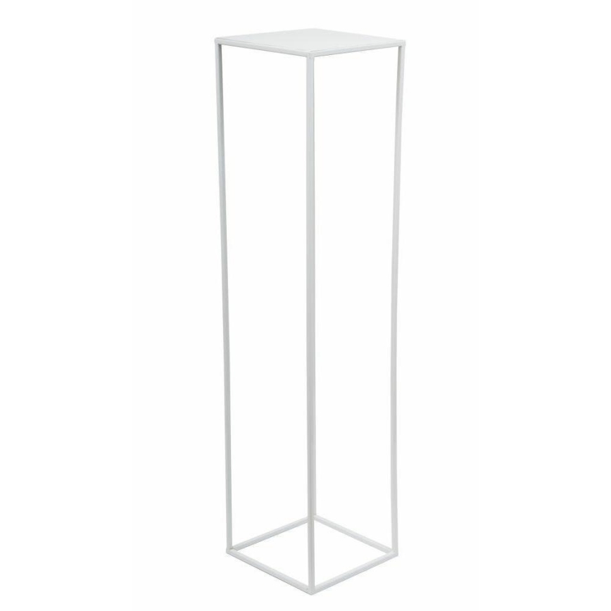 Blomsterstativ 100x24 cm hvid