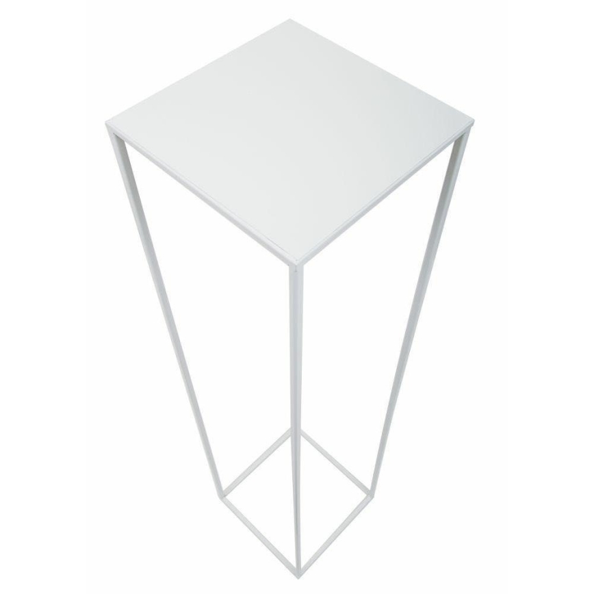 Blomsterstativ 100x24 cm hvid