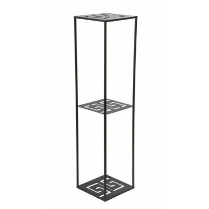 Blomsterstativ 100x24 cm sort