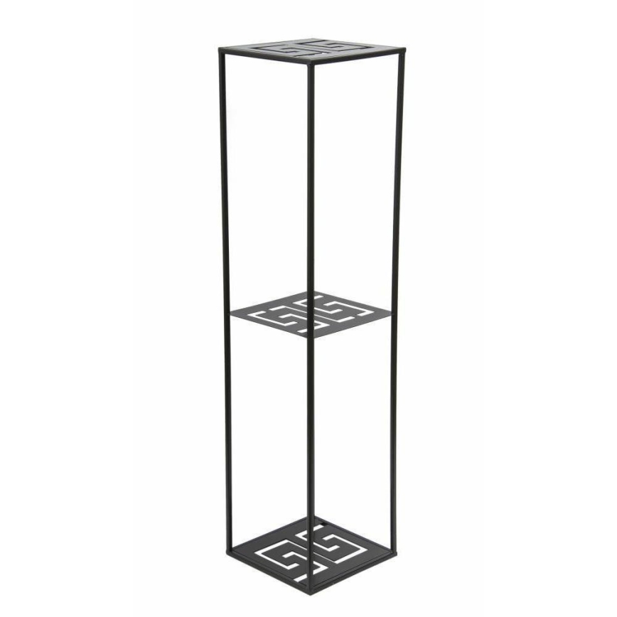 Blomsterstativ 100x24 cm sort