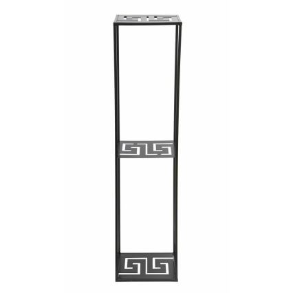 Blomsterstativ 100x24 cm sort