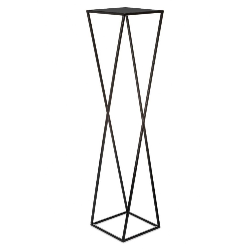 Blomsterstativ 100x24 cm sort