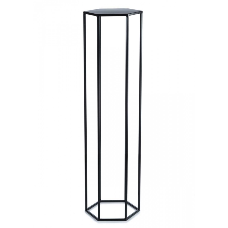 Blomsterstativ 100x24 cm sort