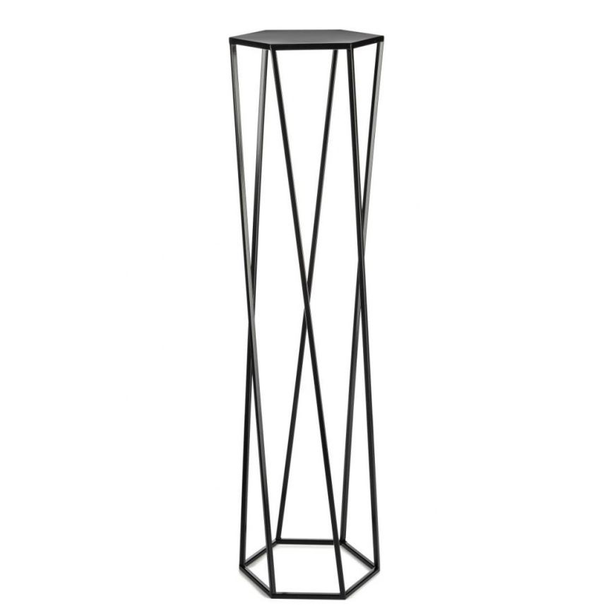 Blomsterstativ 100x24 cm sort