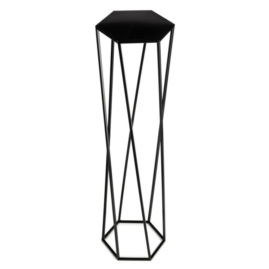 Blomsterstativ 100x24 cm sort