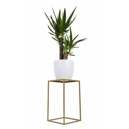 Blomsterstativ 40x24 cm guldfarvet