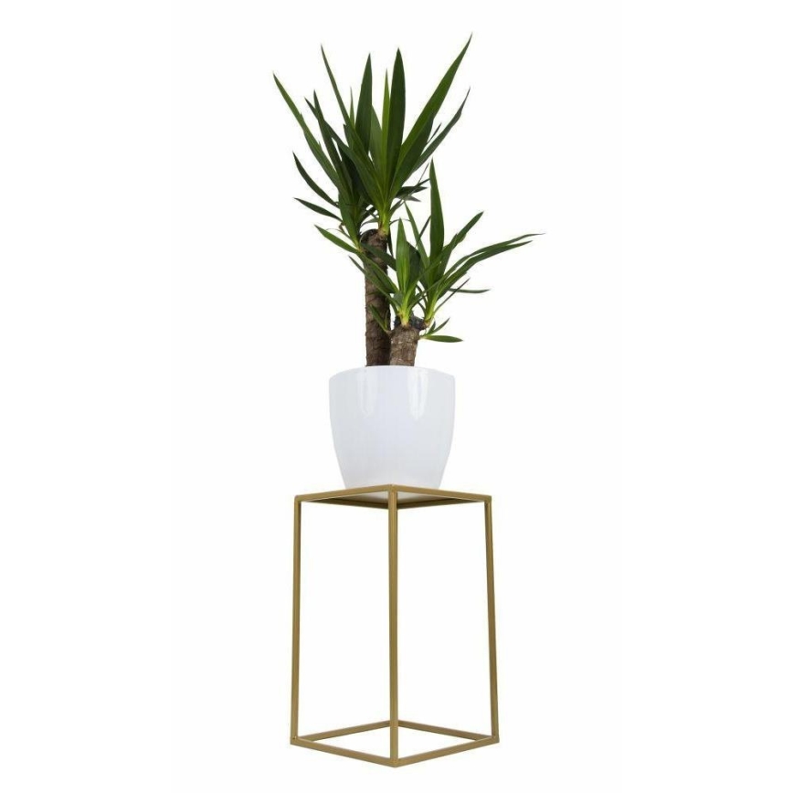 Blomsterstativ 40x24 cm guldfarvet