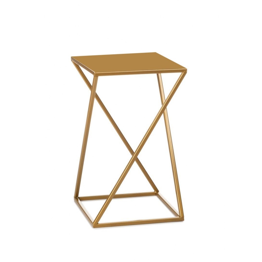Blomsterstativ 40x24 cm guldfarvet