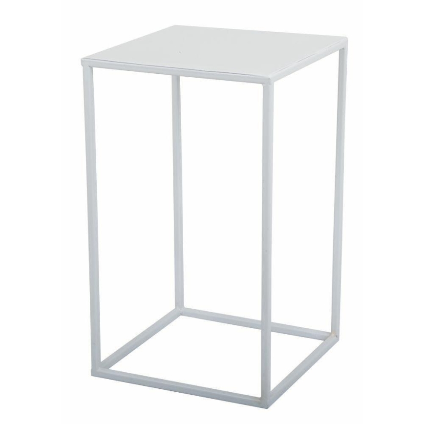 Blomsterstativ 40x24 cm hvid