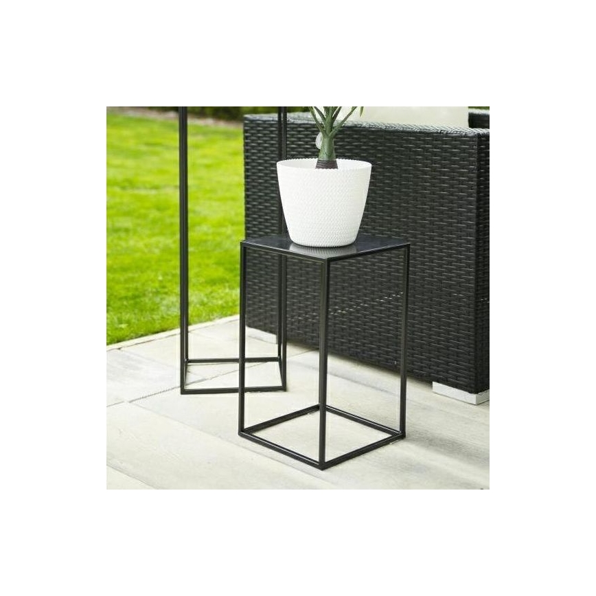 Blomsterstativ 40x24 cm sort