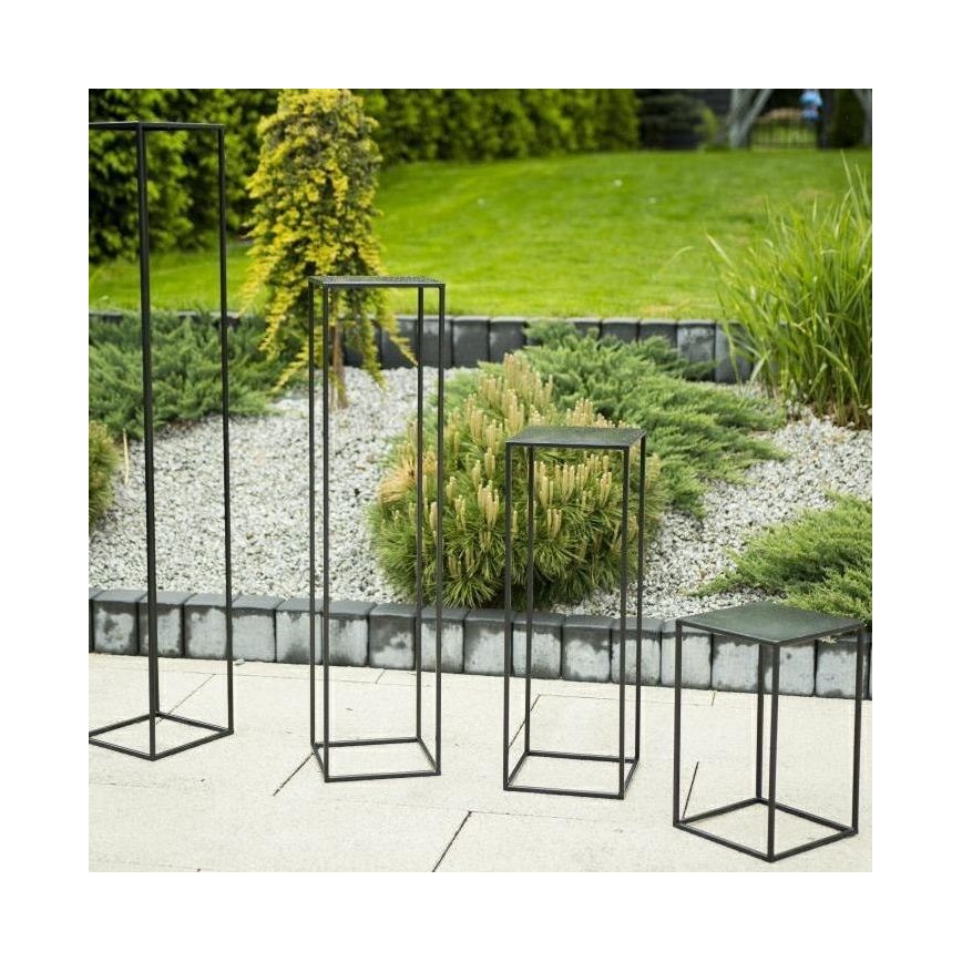 Blomsterstativ 40x24 cm sort