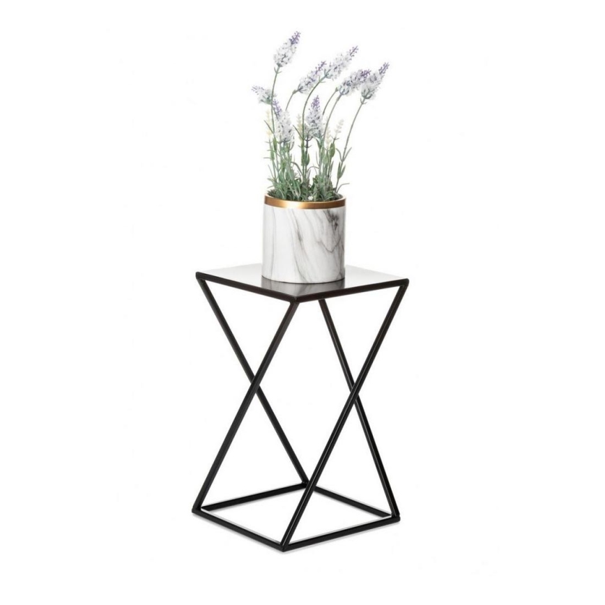 Blomsterstativ 40x24 cm sort