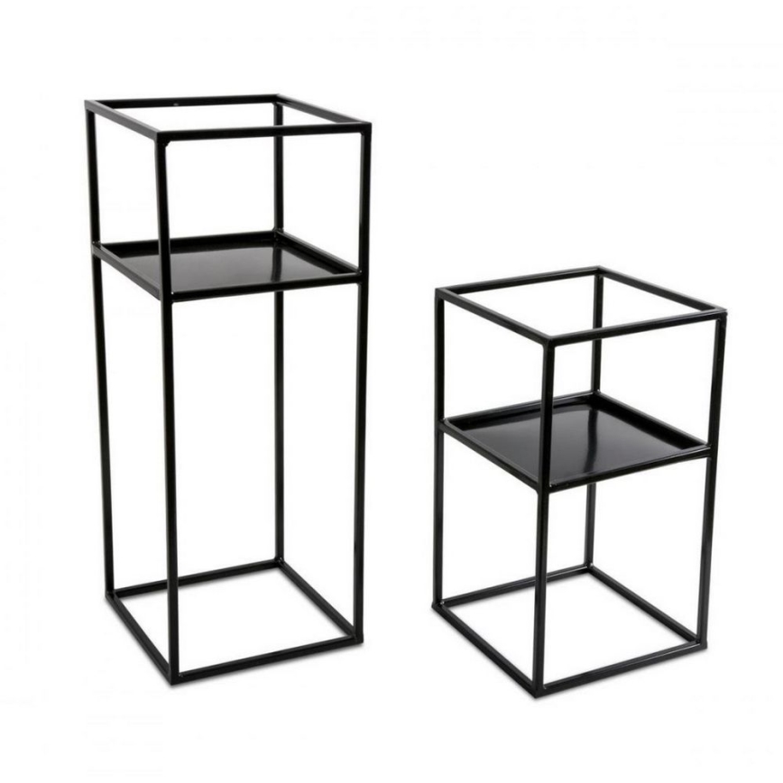 Blomsterstativ 40x24 sort