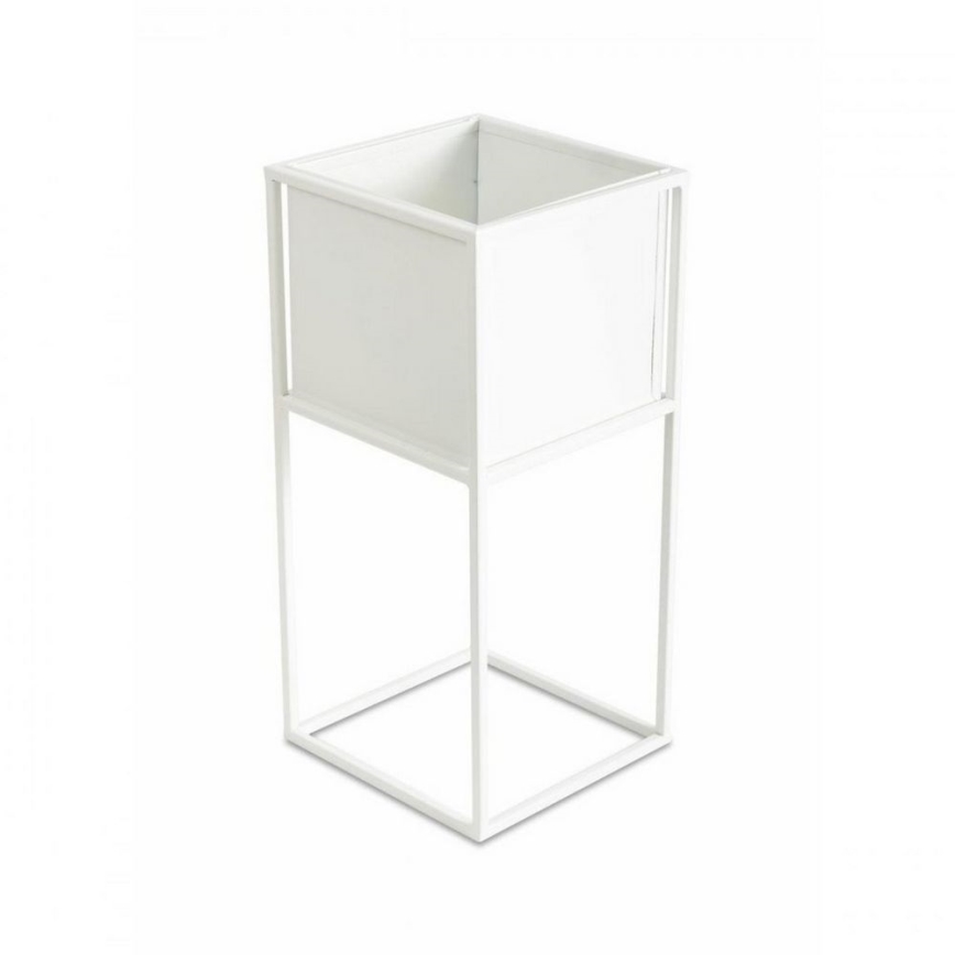 Blomsterstativ 50x24 cm hvid