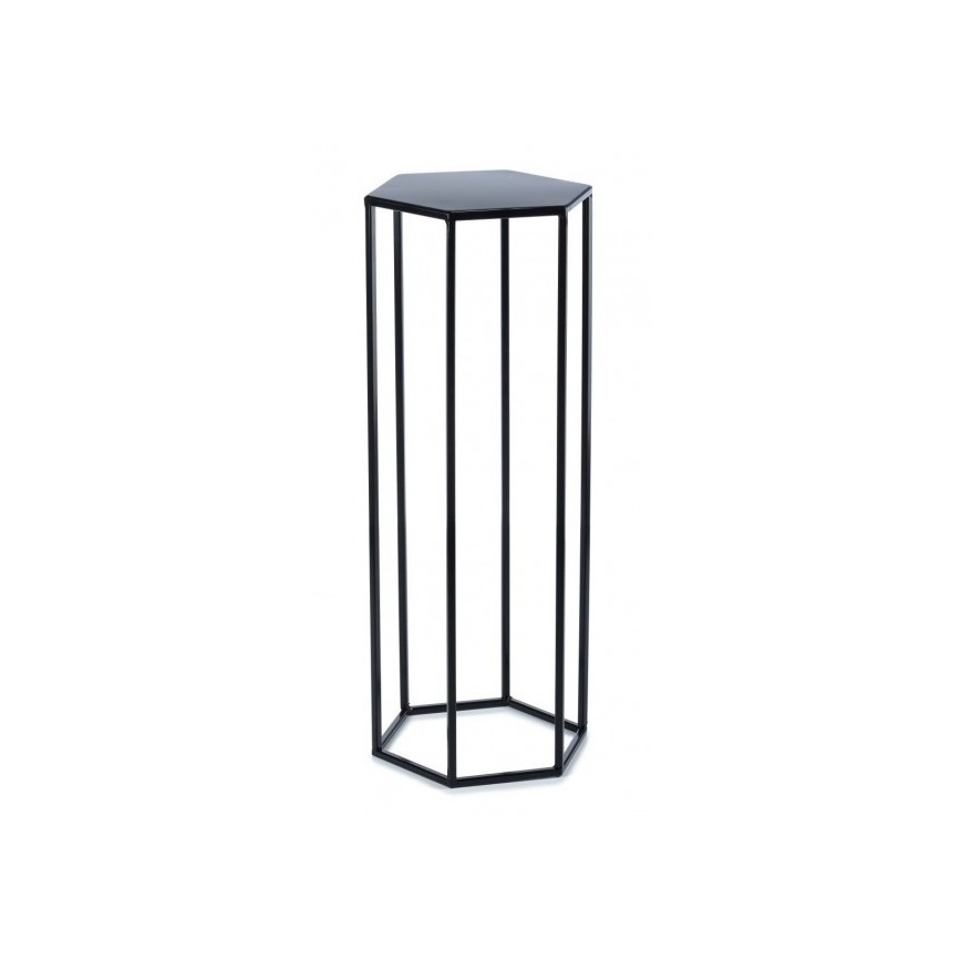 Blomsterstativ 70x24 cm sort