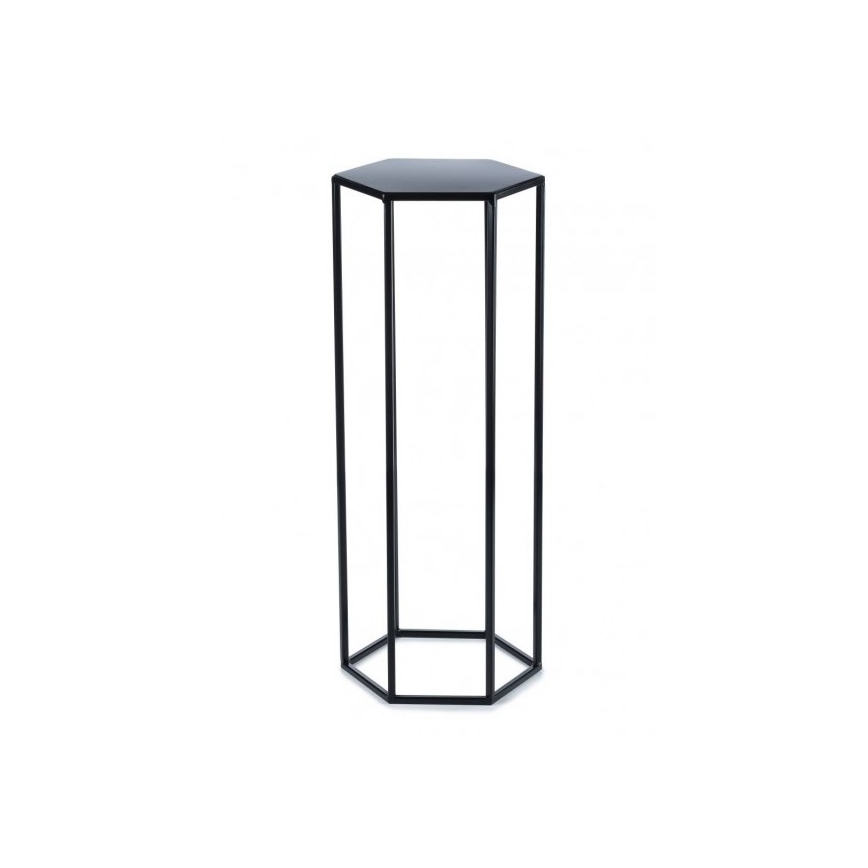 Blomsterstativ 70x24 cm sort