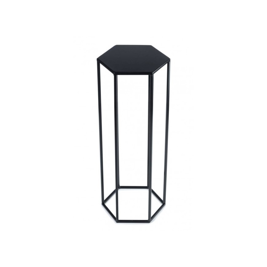 Blomsterstativ 70x24 cm sort
