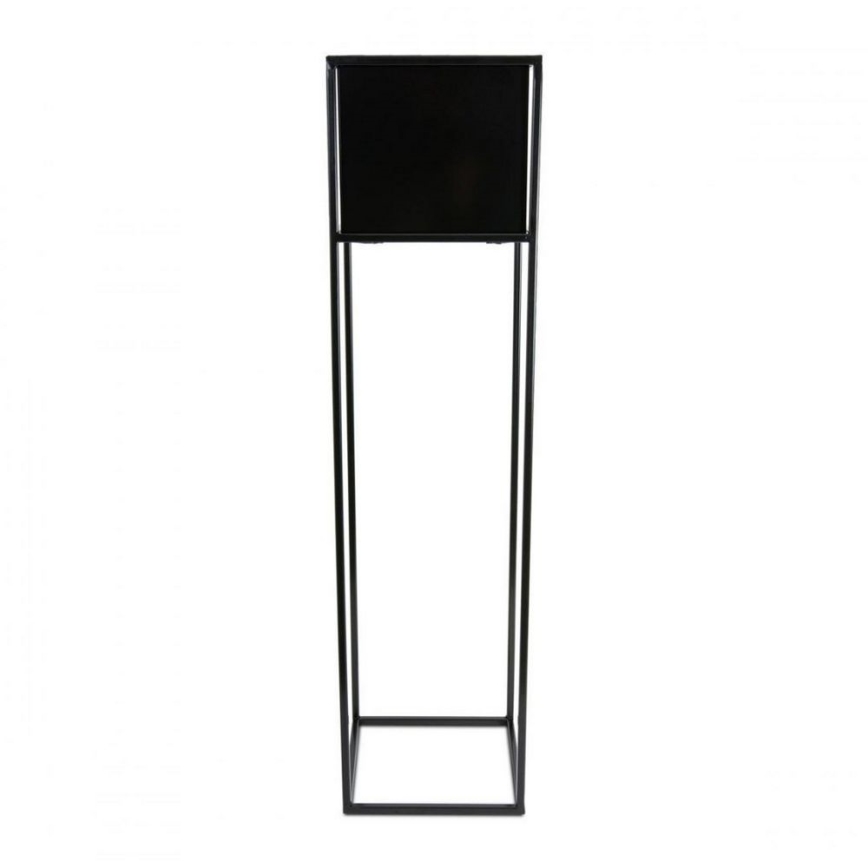 Blomsterstativ 90x24 cm sort