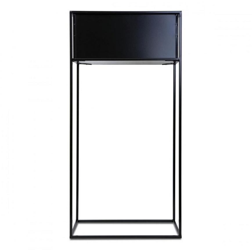 Blomsterstativ 90x44 cm sort