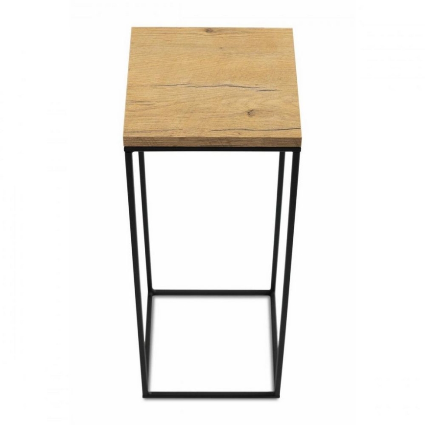 Blomsterstativ BASICLOFT 60x24 sort/brun