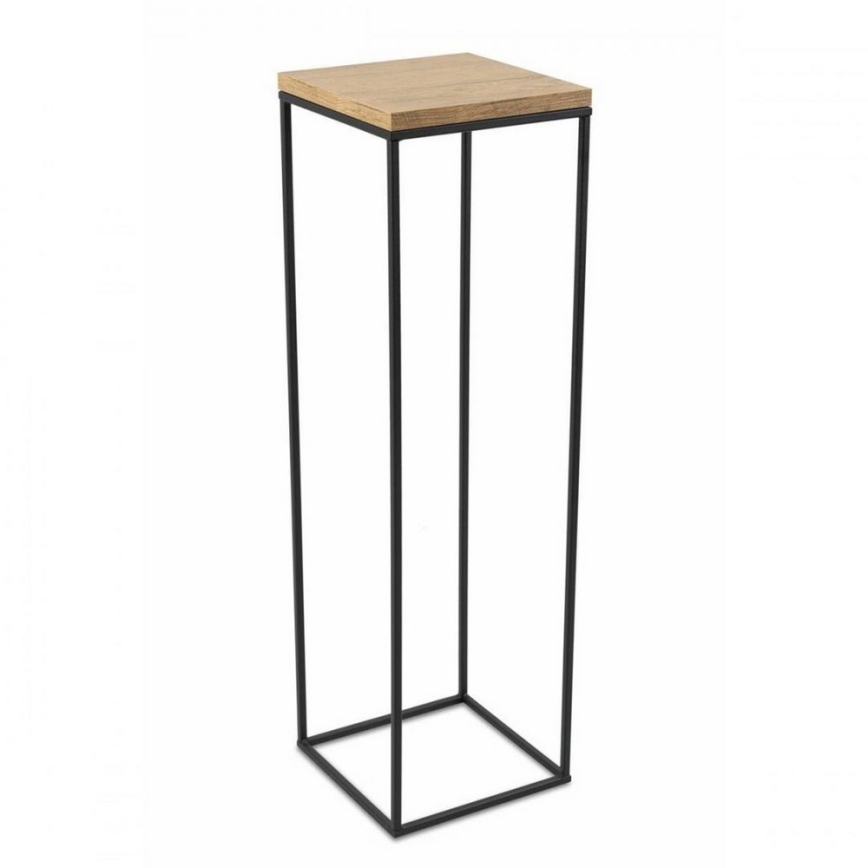 Blomsterstativ BASICLOFT 80x24 sort/brun