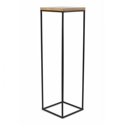 Blomsterstativ BASICLOFT 80x24 sort/brun