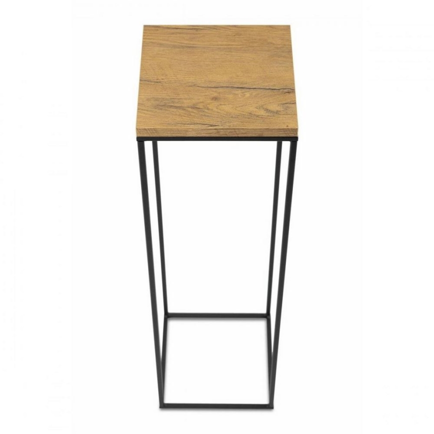 Blomsterstativ BASICLOFT 80x24 sort/brun