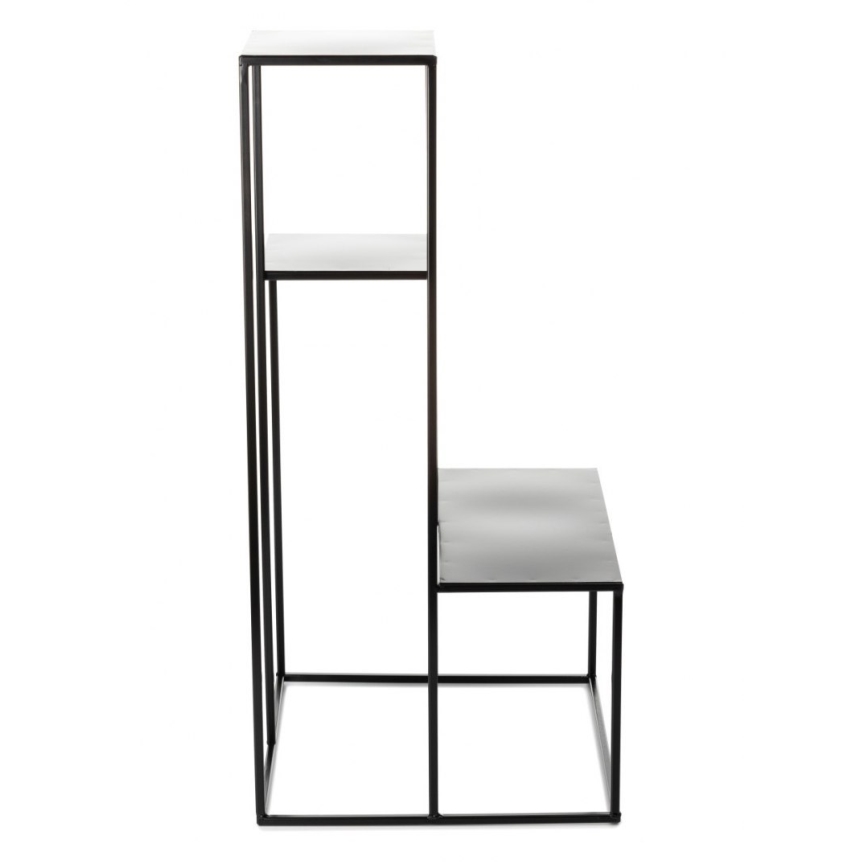 Blomsterstativ KASKADA 85x40 cm sort