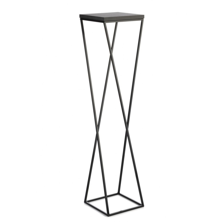 Blomsterstativ LOFT 100x24 cm sort