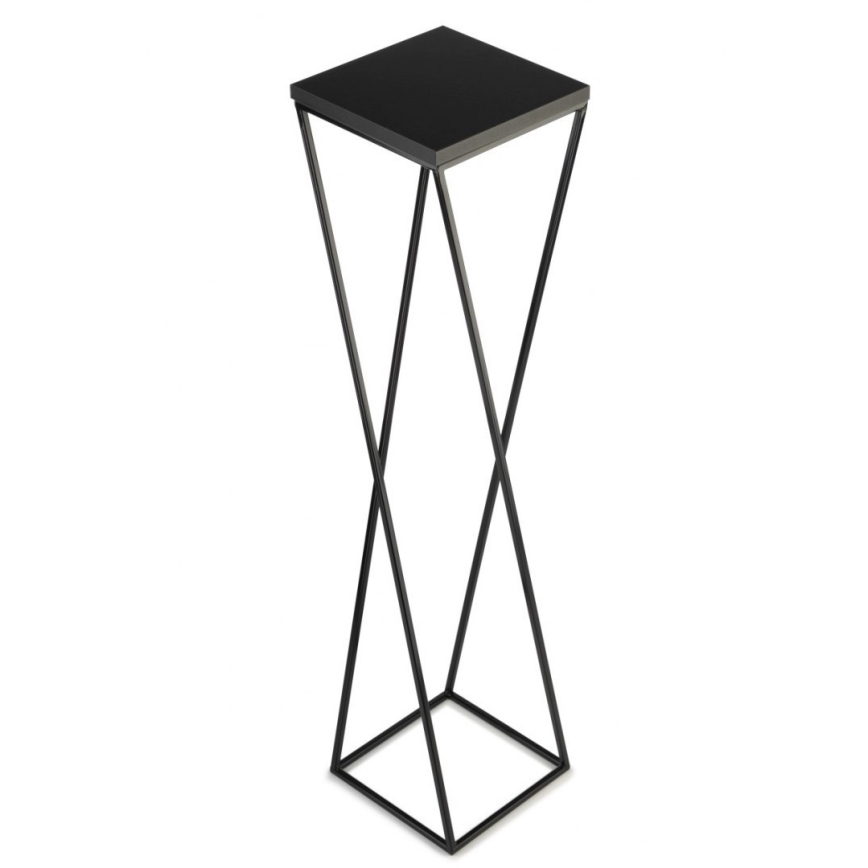 Blomsterstativ LOFT 100x24 cm sort
