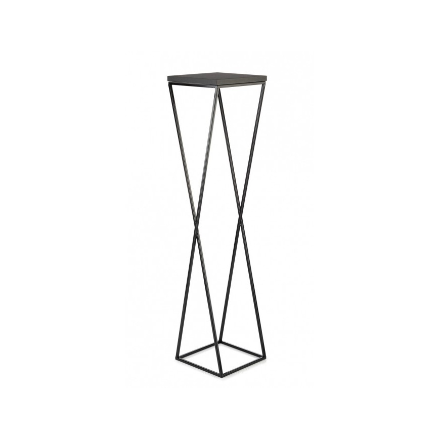 Blomsterstativ LOFT 100x24 cm sort