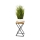 Blomsterstativ LOFT 40x24 cm sort/brun