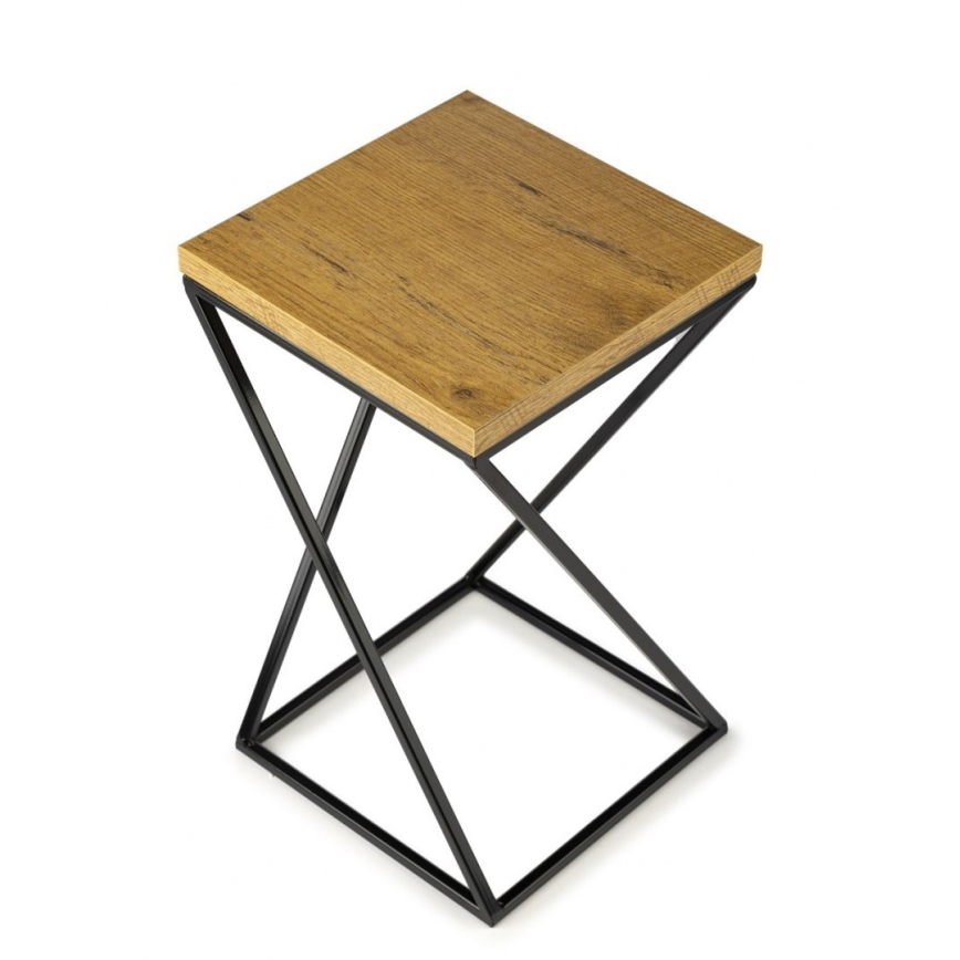 Blomsterstativ LOFT 40x24 cm sort/brun