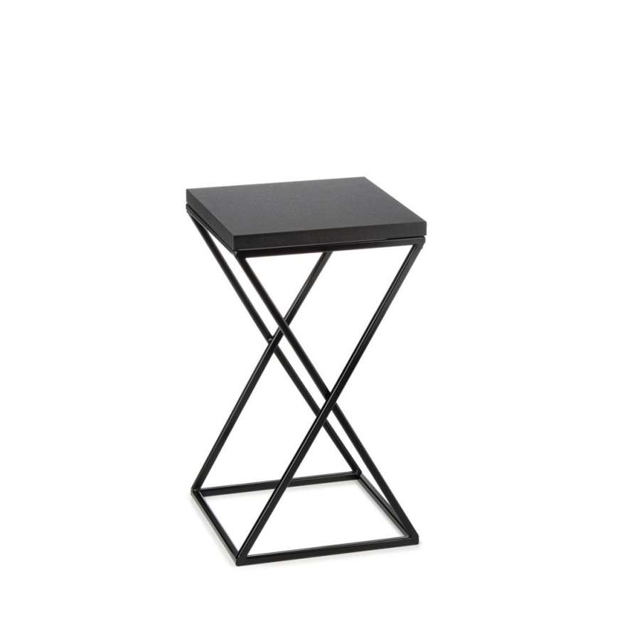 Blomsterstativ LOFT 40x24 cm sort