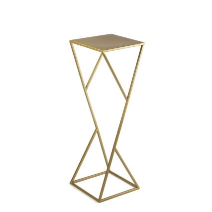 Blomsterstativ LOFT 70x23,5 cm guldfarvet