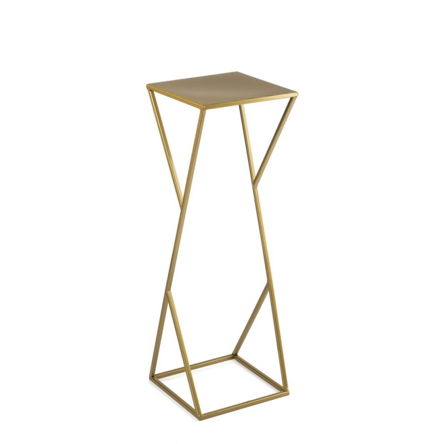 Blomsterstativ LOFT 70x23,5 cm guldfarvet