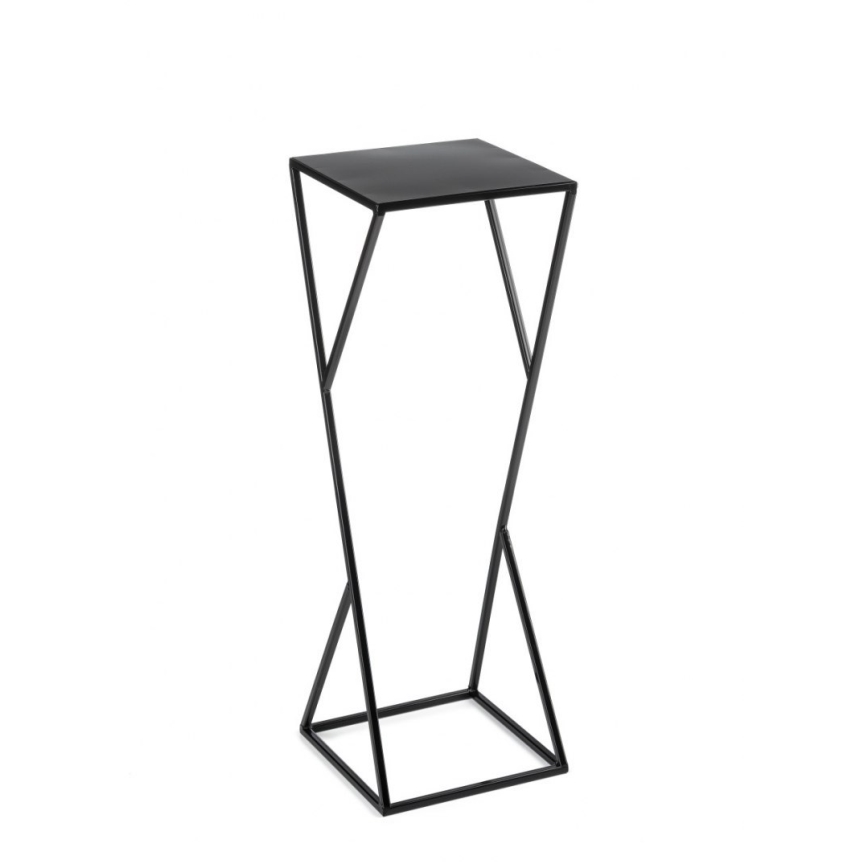 Blomsterstativ LOFT 70x23,5 cm sort