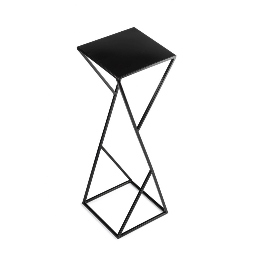 Blomsterstativ LOFT 70x23,5 cm sort