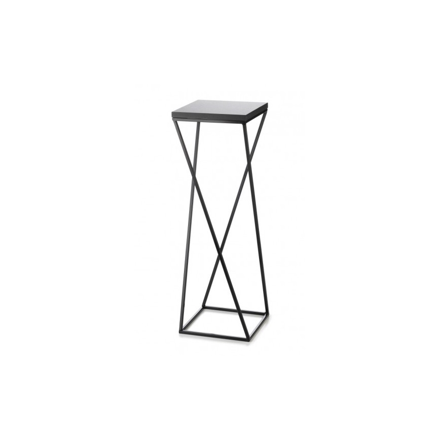 Blomsterstativ LOFT 70x24 cm sort