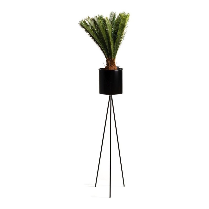 Blomsterstativ TRIPOD 110x25 cm sort