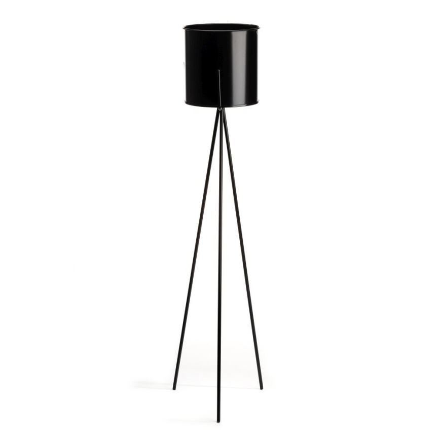 Blomsterstativ TRIPOD 110x25 cm sort