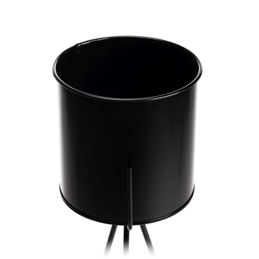 Blomsterstativ TRIPOD 110x25 cm sort
