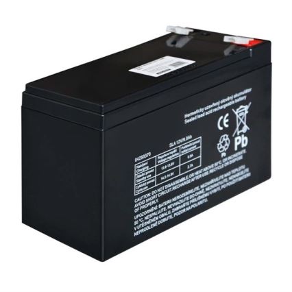 Bly-syre-batteri VRLA AGM 12V/9Ah