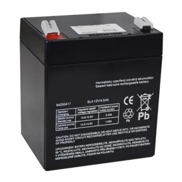 Blyakkumulator VRLA AGM 12V/4,5Ah