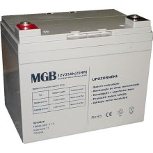 Blysyrebatteri VRLA AGM 12V/33Ah