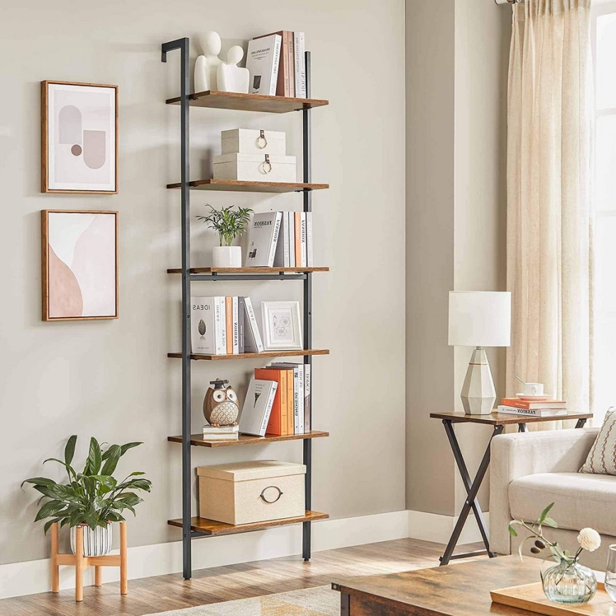 Bogreol NAVARO brun/sort