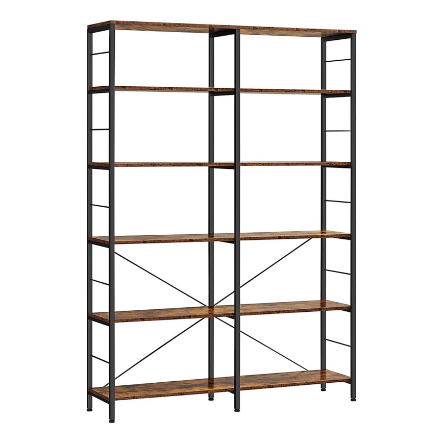 Bogreol NAVARO brun/sort