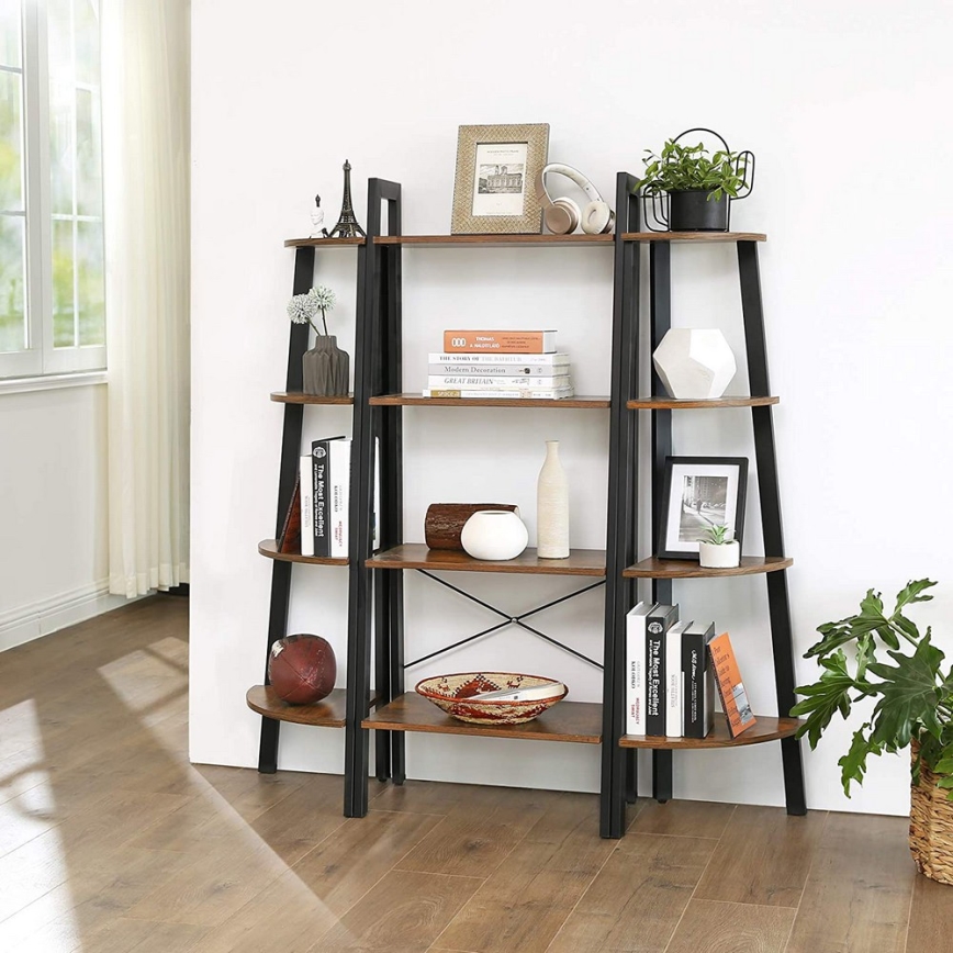 Bogreol NAVARO brun/sort
